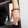TILTIL Bangle Thin Roundy Burgundy Red - Things I Like Things I Love