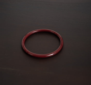 TILTIL Bangle Thin Roundy Burgundy Red - Things I Like Things I Love