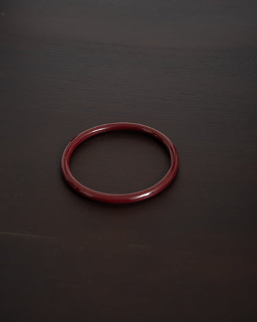 TILTIL Bangle Thin Roundy Burgundy Red - Things I Like Things I Love