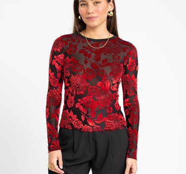 TILTIL Baro Longsleeve Open Back Red - Things I Like Things I Love