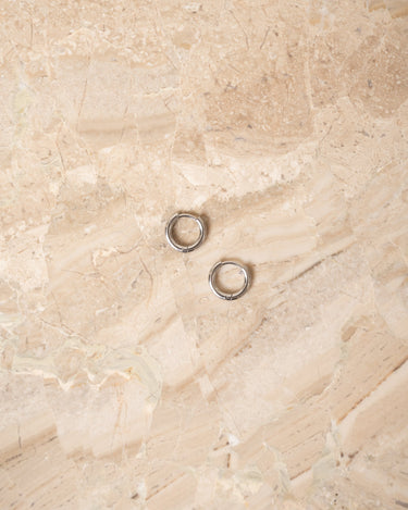 TILTIL Basic Hoopy Rhodium Silver - Things I Like Things I Love