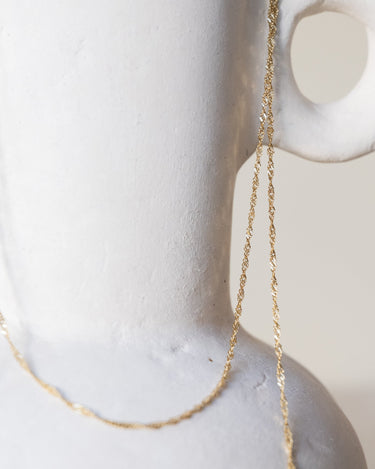 TILTIL Basic Necklace Losely Twisty Gold - Things I Like Things I Love