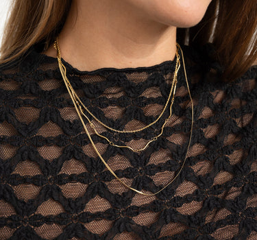 TILTIL Basic Necklace Twisty Gold - Things I Like Things I Love