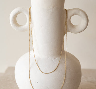 TILTIL Basic Necklace Twisty Gold - Things I Like Things I Love