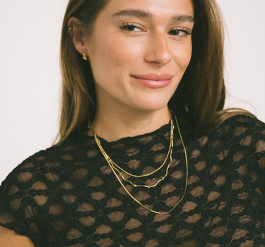 TILTIL Basic Necklace Twisty Gold - Things I Like Things I Love