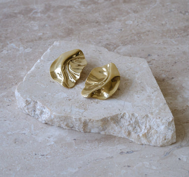 TILTIL Becka Large Stud Earring Goud - Things I Like Things I Love