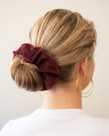 TILTIL Belle Scrunchie Velvet Bordeaux - Things I Like Things I Love