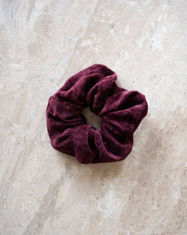 TILTIL Belle Scrunchie Velvet Bordeaux - Things I Like Things I Love