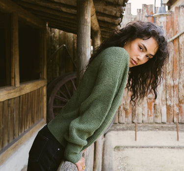 TILTIL Betty Pullover Green - Things I Like Things I Love