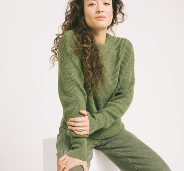 TILTIL Betty Pullover Green - Things I Like Things I Love