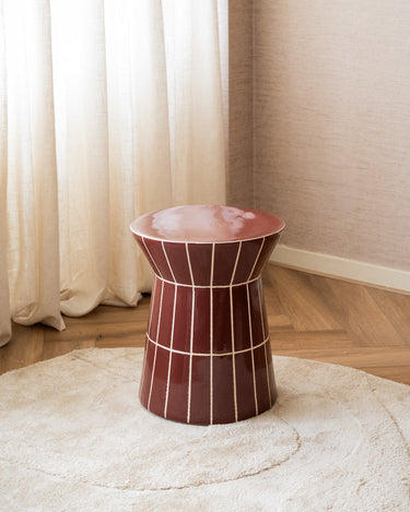 TILTIL Bijzettafel Cera Bordeaux - Things I Like Things I Love