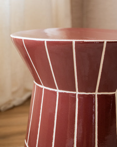 TILTIL Bijzettafel Cera Bordeaux - Things I Like Things I Love