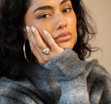 TILTIL Billa Boldy Ring Silver - Things I Like Things I Love