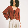 TILTIL Blaire Linen Blouse Rust - Things I Like Things I Love