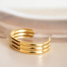 TILTIL Bracelet Bangle Lines Gold Goud - Things I Like Things I Love