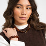 TILTIL Bracelet Choco Bead Brown - Things I Like Things I Love