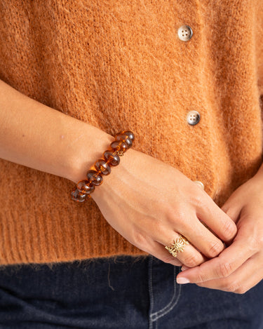 TILTIL Bracelet Choco Bead Brown - Things I Like Things I Love