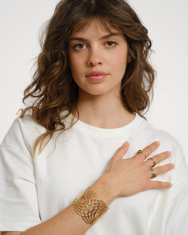 TILTIL Bracelet Circle Bangle Gold - Things I Like Things I Love