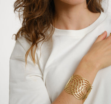 TILTIL Bracelet Circle Bangle Gold - Things I Like Things I Love