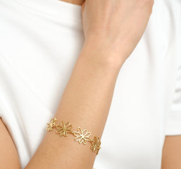 TILTIL Bracelet Flower Gold - Things I Like Things I Love