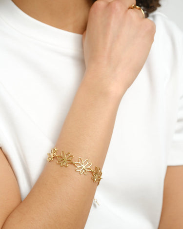 TILTIL Bracelet Flower Gold - Things I Like Things I Love
