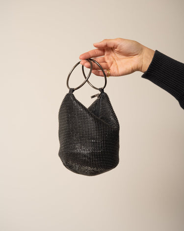 TILTIL Bucket Rhinestone Bag Black - Things I Like Things I Love