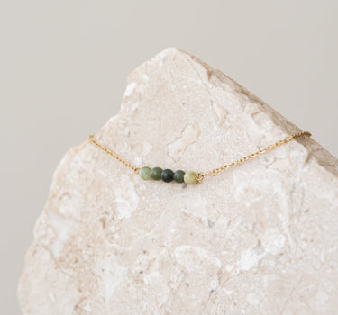 TILTIL Bungle Resin Groen Bracelet Goud - Things I Like Things I Love