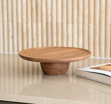 TILTIL Cake Stand Celio Walnut - Things I Like Things I Love
