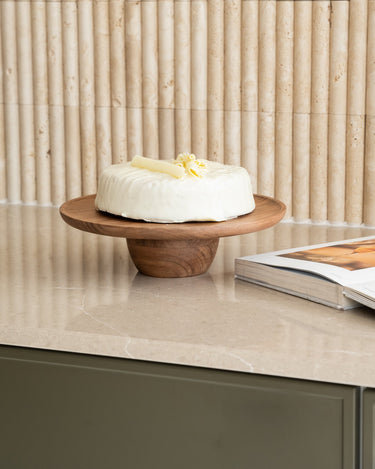 TILTIL Cake Stand Celio Walnut - Things I Like Things I Love