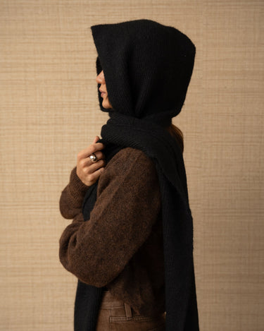 TILTIL Capuchon Scarf Black - Things I Like Things I Love