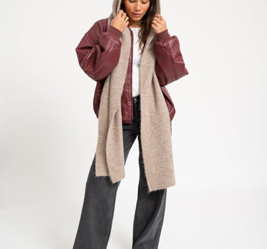 TILTIL Capuchon Scarf Taupe - Things I Like Things I Love