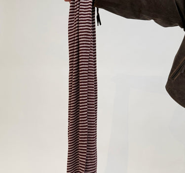 TILTIL Cassy Cashmere Scarf Stripe Red - Things I Like Things I Love