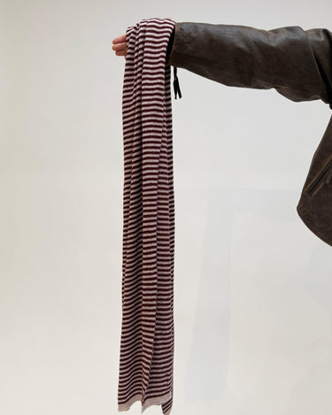 TILTIL Cassy Cashmere Scarf Stripe Red - Things I Like Things I Love