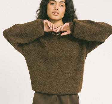 TILTIL Cato Pullover Brown - Things I Like Things I Love
