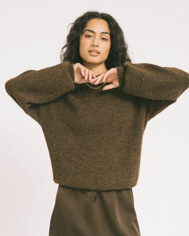 TILTIL Cato Pullover Brown - Things I Like Things I Love