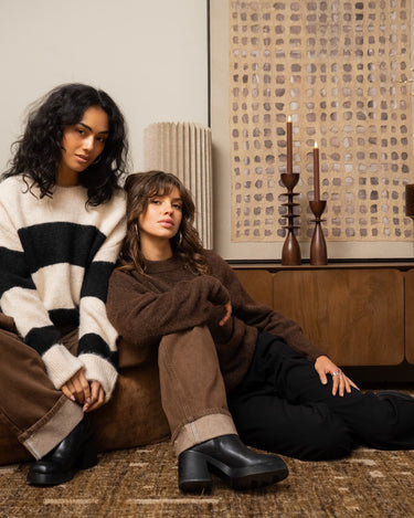 TILTIL Cato Pullover Brown - Things I Like Things I Love