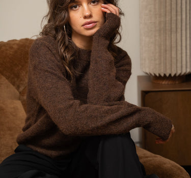 TILTIL Cato Pullover Brown - Things I Like Things I Love