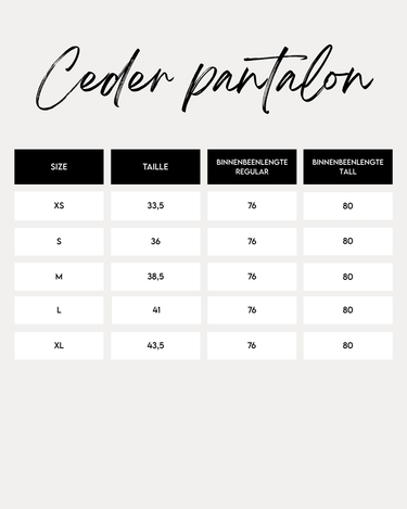 TILTIL Ceder Pantalon Bruin - Things I Like Things I Love