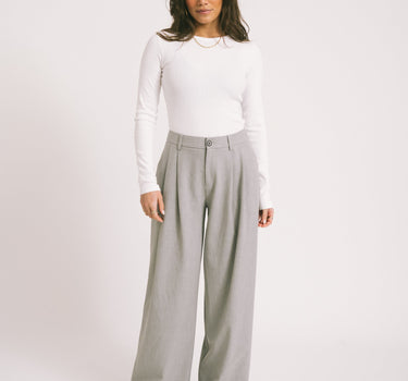 TILTIL Ceder Pantalon Melange Grey - Things I Like Things I Love