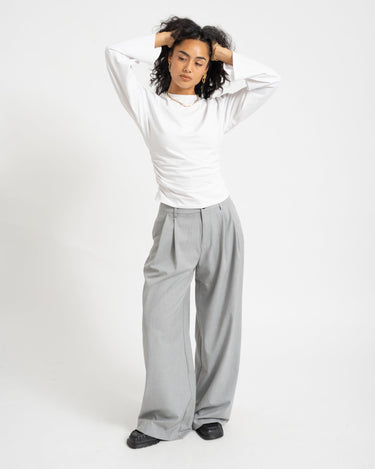 TILTIL Ceder Pantalon Melange Grey - Things I Like Things I Love