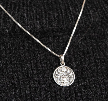 TILTIL Celestial Sun Charm Silver - Things I Like Things I Love