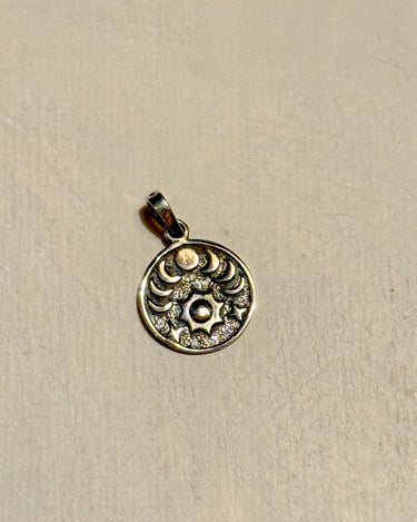 TILTIL Celestial Sun Charm Silver - Things I Like Things I Love