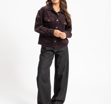 TILTIL Charly Corduroy Blouse Bruin - Things I Like Things I Love