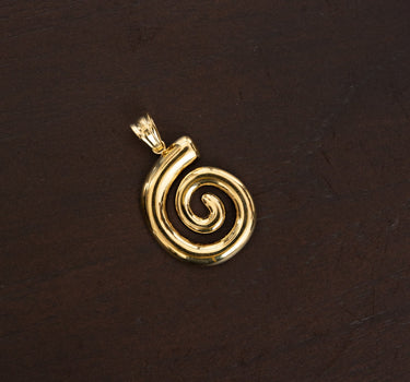 TILTIL Charm Goldplated Spiral - Things I Like Things I Love