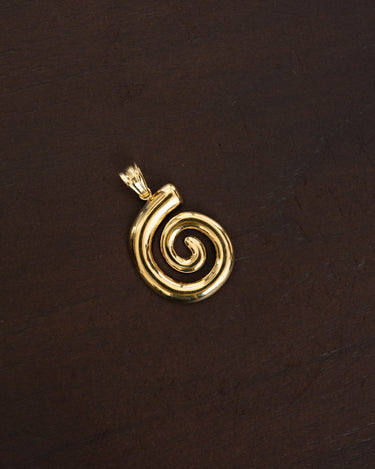 TILTIL Charm Goldplated Spiral - Things I Like Things I Love