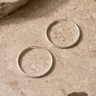 TILTIL Chloe Silver Hoops - Things I Like Things I Love