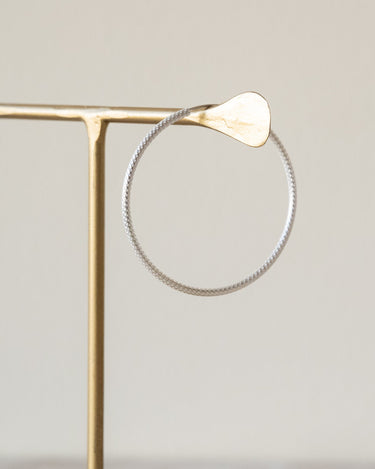 TILTIL Chloe Silver Hoops - Things I Like Things I Love