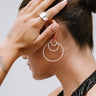 TILTIL Chloe Silver Hoops - Things I Like Things I Love