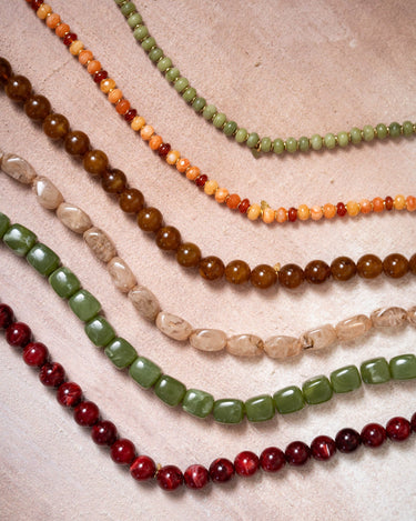 TILTIL Chunky Beads Red Pendant - Things I Like Things I Love