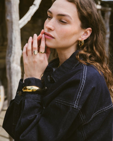 TILTIL Chunky Statement Bangle Gold - Things I Like Things I Love